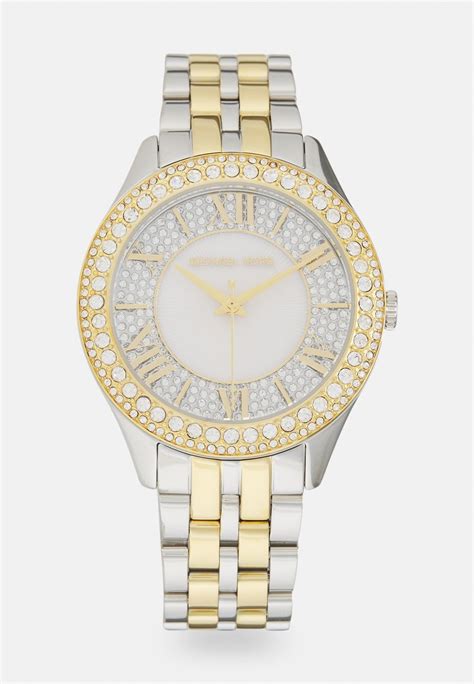 michael kors uhr silber armbandsilber|Michael Kors harlowe watch.